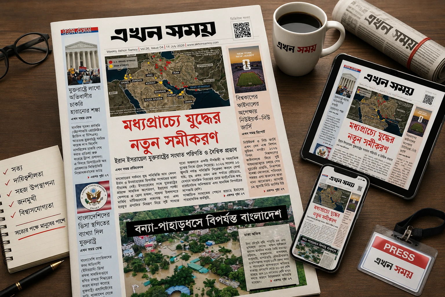 ট্যাবলয়েড, ছোট কাগজের দীর্ঘ ইতিহাস ও সত্যনিষ্ঠ সাংবাদিকতার নতুন অঙ্গীকার এখন সময়